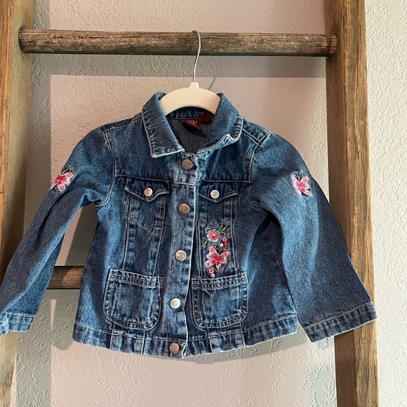 Bongo Kids Jean Butterfly Jean Jacket - Picture 4 of 5